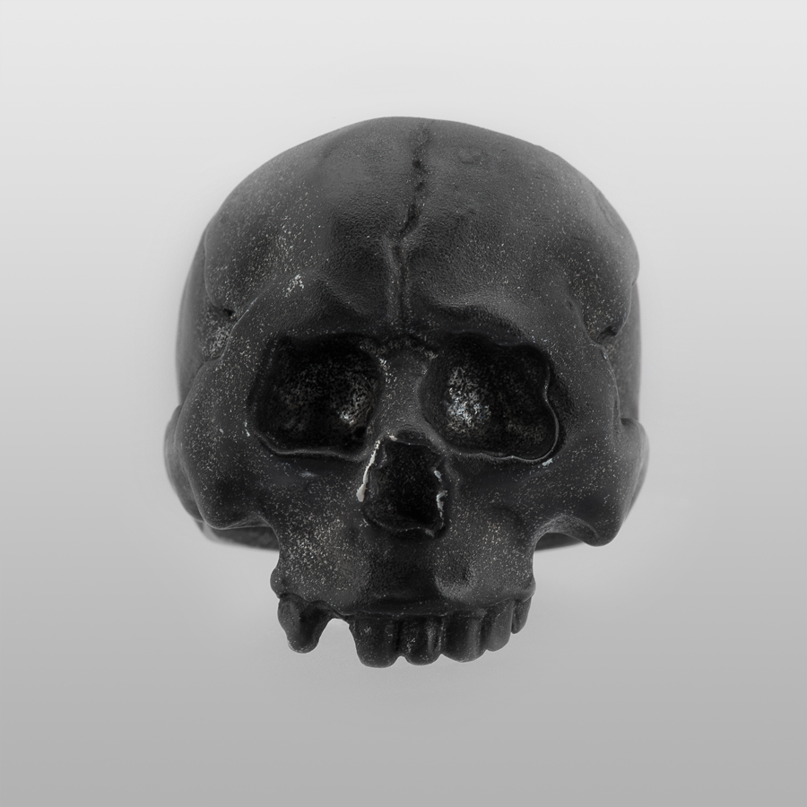 Mongoloid Skull (Steel) | Rings by Nakayama Hidetoshi | Online