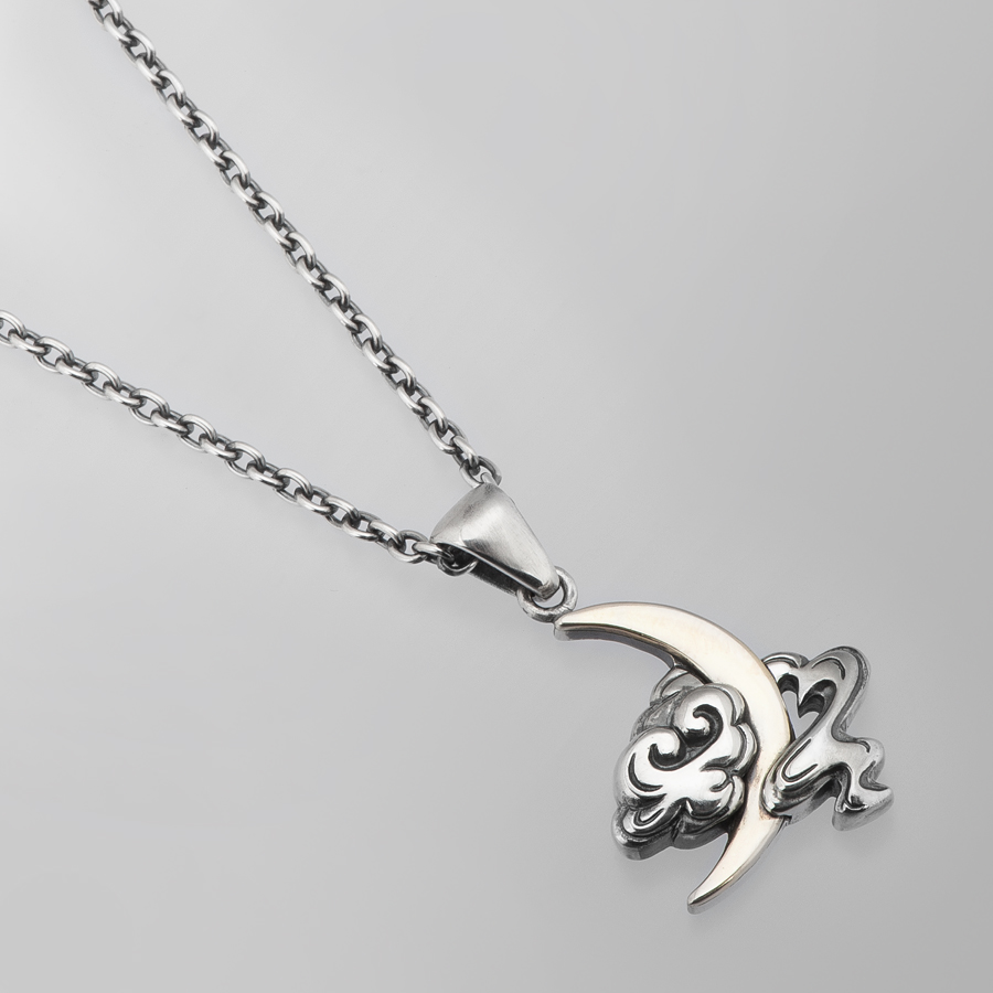 Moon & Cloud | Pendants, Necklaces & Chokers by boozebird | Online ...