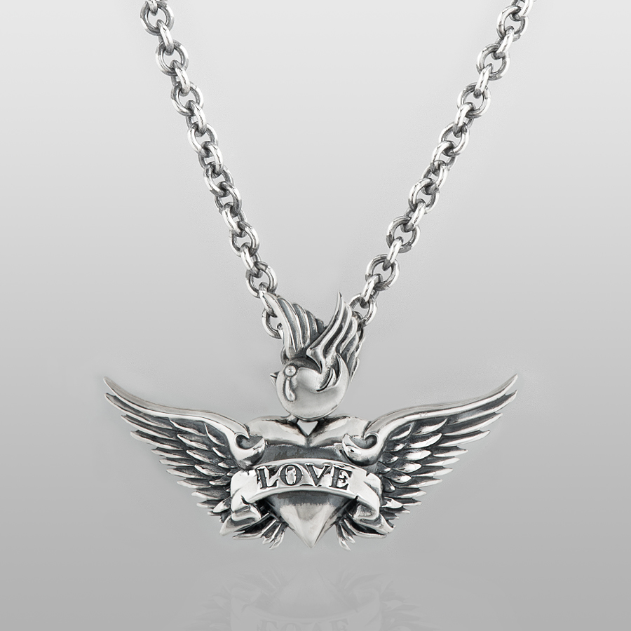 Pilot on sale wings necklace