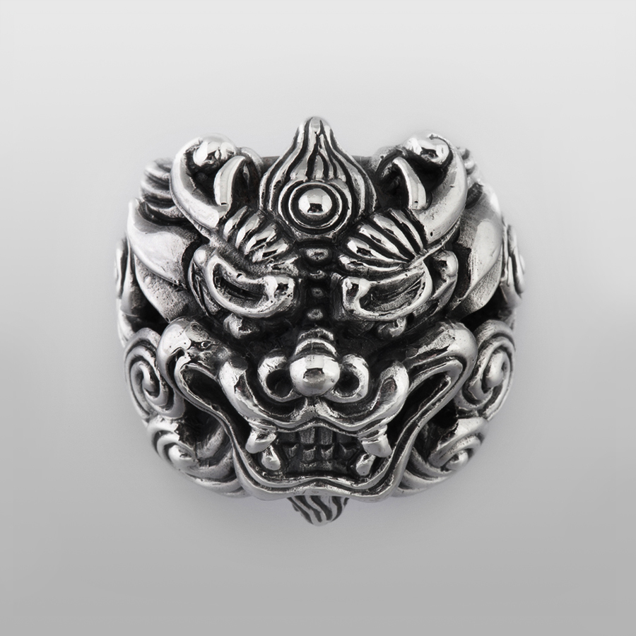 China Lion | Rings by Anonymous | Online Boutique Oz Abstract Tokyo, Japan