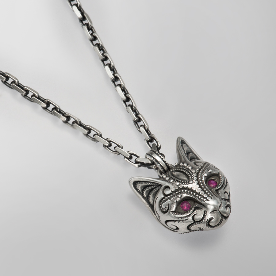 La-Moo (Ruby) | Pendants, Necklaces & Chokers by Kalico Lucy | Online ...