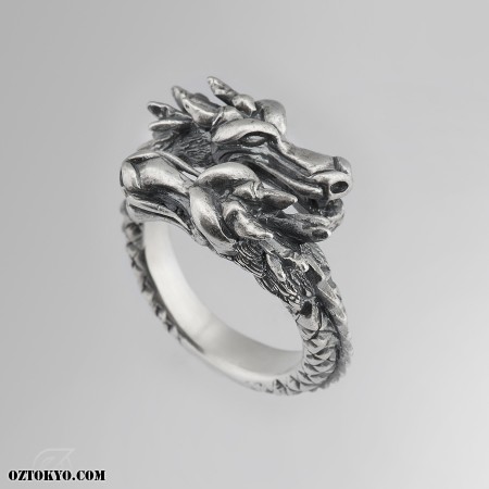 Twin Head Dragon | Rings by Kalico Lucy | Online Boutique Oz Abstract ...