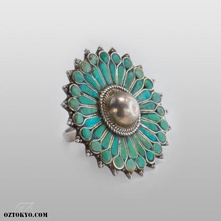 Turquoise Sun | Rings by Anonymous | Online Boutique Oz Abstract Tokyo ...
